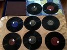 RCA Victor & Columbia 8 Shellac 78 LP Records Antique Music 1905-1908 In Binder