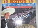Antonio Aguilar - 15 Exitos Corridos de Caballos Famosos Vinyl LP Musart