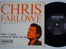 CHRIS FARLOWE Paint It Black RARE Sweden 45 MOD psych Rolling Stones SWEDISH