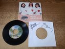 2 members autographed 1970s vg++ 45 & vg+/vg sleeve America sister Golden Hair