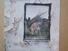 LED ZEPPELIN IV 1971 Rare Version 6 UK Vinyl  LP Red/Plum, inverted feather