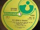 Pete Brown LP Thousands On A Raft UK Harvest 1st Press MINTY VINYL & AUDIO PROG