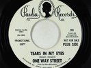 Garage Psych 45 - One Way Street - Tears In My Eyes - Paula