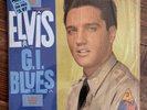 ELVIS PRESLEY - G.I. BLUES LP - SHRINK - LPM-2256 - FLAT LABEL - 1964  - NICE