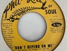 FANTASTIC JOHNNY C Don't Depend On Me 1973 7