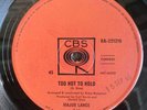 MAJOR LANCE Too Hot To Hold / Dark And Lonely - 1965 Aussie CBS Northern Soul