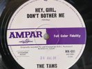 THE TAMS Hey, Girl Don't Bother Me - 1964 Aussie AMPAR  Northern Soul