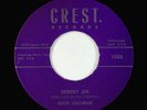 Rockabilly 45 - Eddie Cochran - Skinny Jim - Crest - 1974 pressing VG+