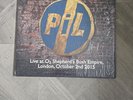 Public Image LTD Live at O2 Sheperd's Bush Empire 2016 Clear Vinyl. Sealed