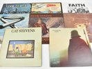 Vinyl Records Bundle x8 Cat Stevens Men at Work Stevie Wonder Rock Folk Pop 70's