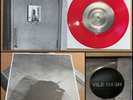 VILE GASH 7” Red Vinyl 500 Unplayed-The Repos Violent End Mugger Charles Bronson