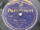 Paramount Record #12264 Shave Em Dry/Coffee Pot Blues Charlie Jackson