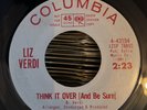 Liz Verdi - Think It Over And Be Sure  Original ￼Promo Classic Northern Soul 45
