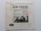 GENE VINCENT RECORD DATE 1958 UK EP   AUTOGRAPHED BY 5 BLUE CAPS