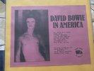 David Bowie In America TMOQ Orange Vinyl