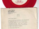 TIM ROSE RED VINYL COLUMBIA PROMO & PROMO SLEEVE  N-M 45, VG+ SLEEVE 