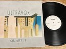 ULTRAVOX - Quartet  VERY RARE Australian TEST PRESSING  LP  -1982-