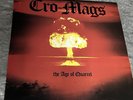 CRO-MAGS THE AGE OF QUARREL LP Beige PROFILE 1986 1st press VINYL UNCENSORED