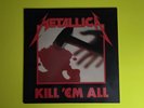 METALLICA  Kill 'Em All vinyl 1983 original Megaforce  pressing -Very Rare-