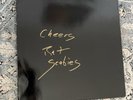 The Damned the Black Album Vinyl Record. Signed By Rat Scabies