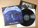 Metallica Ride the Lightning  Europe Blackened 2016 180 gram  LP  Vinyl   mint-