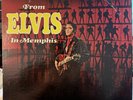 Elvis Presley From Elvis In Memphis LSP‑4155 1969 Rockaway Orange Photo Insert