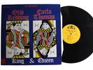 King & Queen Otis Redding and Carla Thomas Record lp original vinyl album