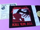 Metallica LP Kill Em All Orig UK 1983 EX With Inner Sleeve Insert