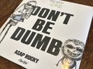 ASAP ROCKY -  DON'T BE DUMB - Limited Blue and White Rough Trade Rare Vinyl LP
