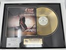 Ozzy Osbourne Blizzard Of Ozz 24KT Gold Plated Vinyl Record Ltd Ed 70/1000 Frame