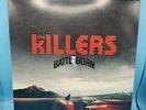 The Killers Battle Born 2012 2LP Red Colored Vinyl Record Ltd Ed w/ Book, Poster