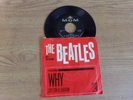 45 RPM RECORD WITH PICTURE SLEEVE THE BEATLES WHY/CRY FOR A SHADOW