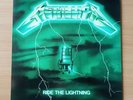 Metallica - Ride the Lightning 1984 - Bernett Records green cover, white vinyl
