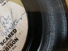 hand signed 1960s VG-  LABELS & good- 45, Roy Orbison Running Scared/Love 45