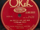 Louis Armstrong Big Butter And Egg Man From The West Sunset Cafe Stomp OKeh 78