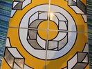 The Outsiders CQ Antonius Van Der Gulick Promotional Steel Tiles Op Art Rare