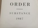 New Order SUBSTANCE 2 Vinyl LP  1987 USA Qwest Records ‎– 9-25621 VG/ Vinyl Exc