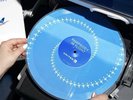 United Airlines Rhapsody In Flight Air Zoetrope Blue Vinyl LP Record New PRESALE