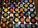 50s 60s 70s NOS RE/PRO 45 RPM DOO WOP, SOUL, ROCK (85) RECORD LOT. VG+ EX. NM.