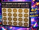 Elvis LPM-6401 Mono Worldwide 50 Gold Award Hits Vol 1 4LP Box Set Booklets