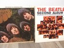 2 THE BEATLES ALBUM CAPITOL T-2080 SECOND RUBBER SOUL ST-2442 LP RECORD