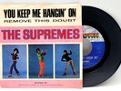 THE SUPREMES - YOU KEEP ME HANGIN' ON - SOUL 45 - PICTURE SLEEVE & 45 MOTOWN