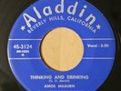 Amos Milburn Thinking And Drinking/Trouble In Mind R&B 1952 Aladdin