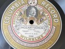 Carl Hein, Mozart-Verein – 78 rpm Columbia 59408: Gruss an den Kaiser Wilhelm