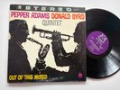 Pepper Adams Donald Byrd Quintet LP Out Of This World Very Rare w/Herbie Hancock