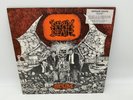 First Press Napalm Death SCUM Vinyl LP Earache 1987 Orange w Sticker Insert EX+