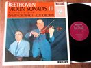 Beethoven - Violin Sonatas #3 / Oistrakh / Oborin / Philips 835 152 Hi-Fi Stereo