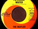 Beatles 45 Paperback Writer UNDOCUMENTED FIRST PRESSING LABEL with RIDGES, VG+
