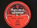 CONGO 78 RPM WENDO KOLOSOY NGOMA 1163 BANA NGOMA HEAR