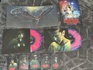 STRANGER THINGS Deluxe LP Starburst Vinyl Poster 5 Postcards & Poster RARE
